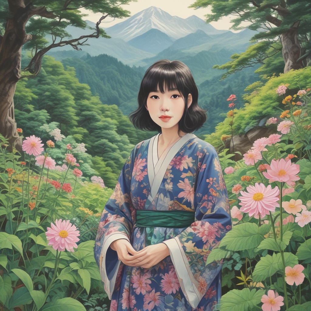 笑顔の山田花子さん